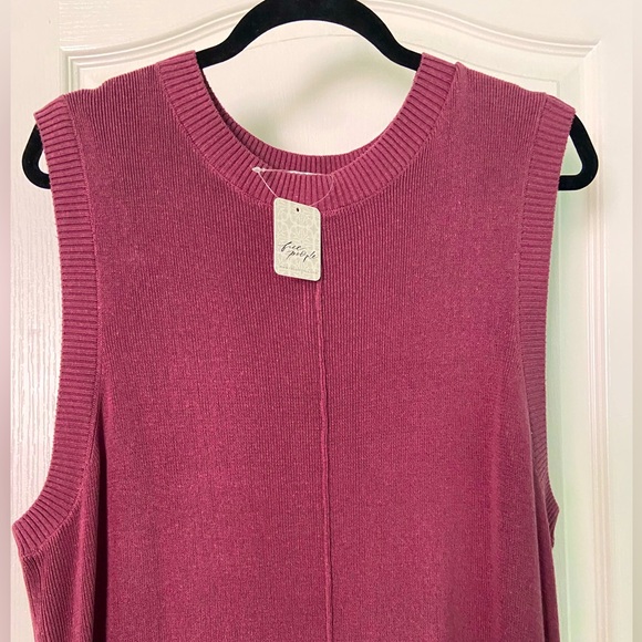 Free People Dresses & Skirts - NWT Free People Beach Maxi Dress in Wine